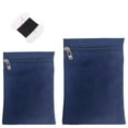 thumbnail image 1 of KYJiuLiu 2-Pack Sew-in Side Pocket with Zipper for Coats, Jackets & Sweatshirts, Hidden Travel Security Wallet Pocket (Blue), 1 of 7