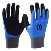 KYJiuLiu Insulated Electrician Gloves 1000V, High Voltage Gloves, Flame Retardant, Non-Slip Rubber Palm, Large Size