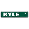 thumbnail image 1 of KYLE Street Sign Childrens Name Room Sign | Indoor/Outdoor |  30" Wide, 1 of 5