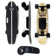 thumbnail image 1 of KYNG Electric Skateboard with Wireless LED Remote, 29" for Youth and Adults 15 MPH, 350W Motor, 10 Mile Range, Adjustable Speed and Braking, 7 Layer Maple Deck, 175lb Weight Load, Kids and Adult, 1 of 7