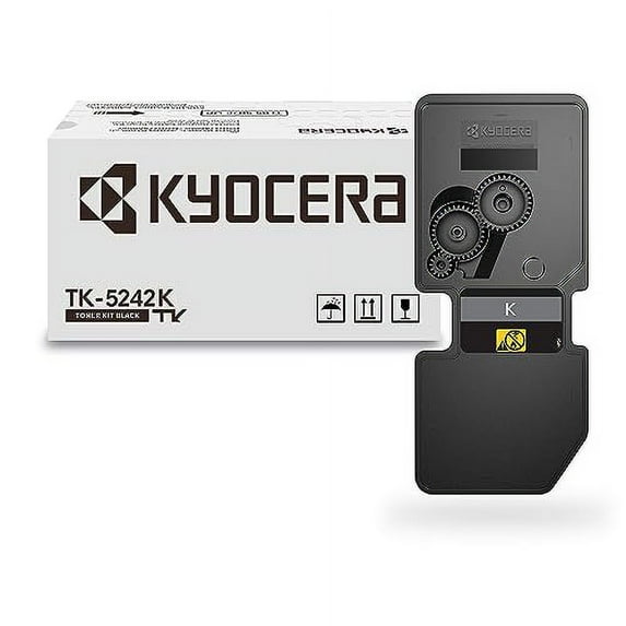 KYOCERA TK-5242K Black Toner Cartridge for M5526cdw/ P5026cdw Model Laser Printers (1T02R70US0)