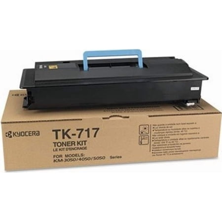 KYOCERA Toner, TK-717, 1T02GR0US0, Black, 34,000 pg Yield [Non - Retail Packaged]