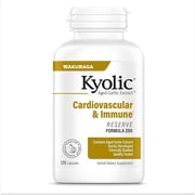 Kyolic Aged Garlic Extract Formula 200, Cardiovascular Immune, Reserve, 120 Capsules