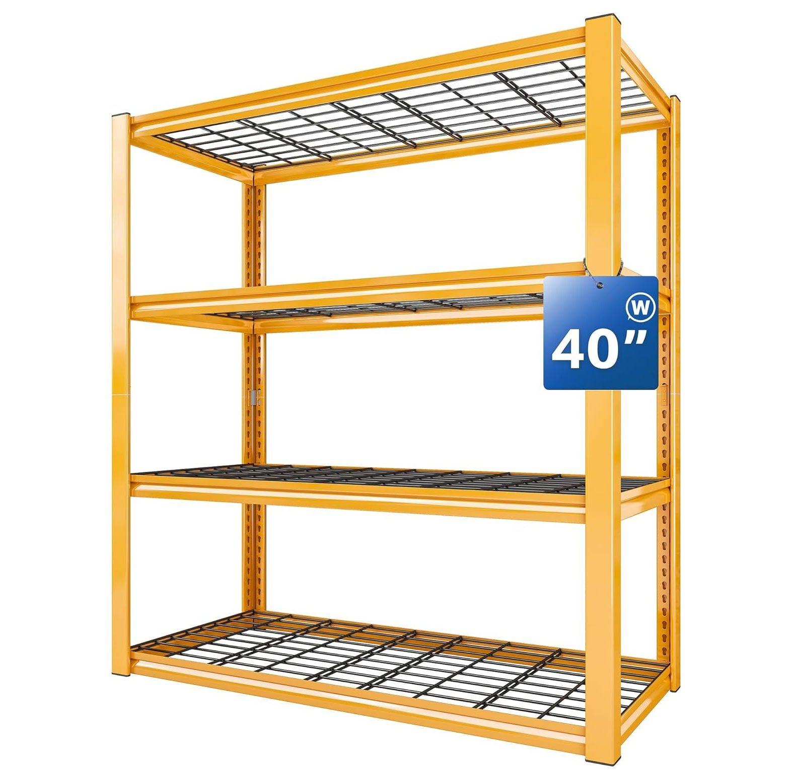KYTVOLON 40"W Garage Shelving Heavy Duty Loads 2240LBS Garage Storage