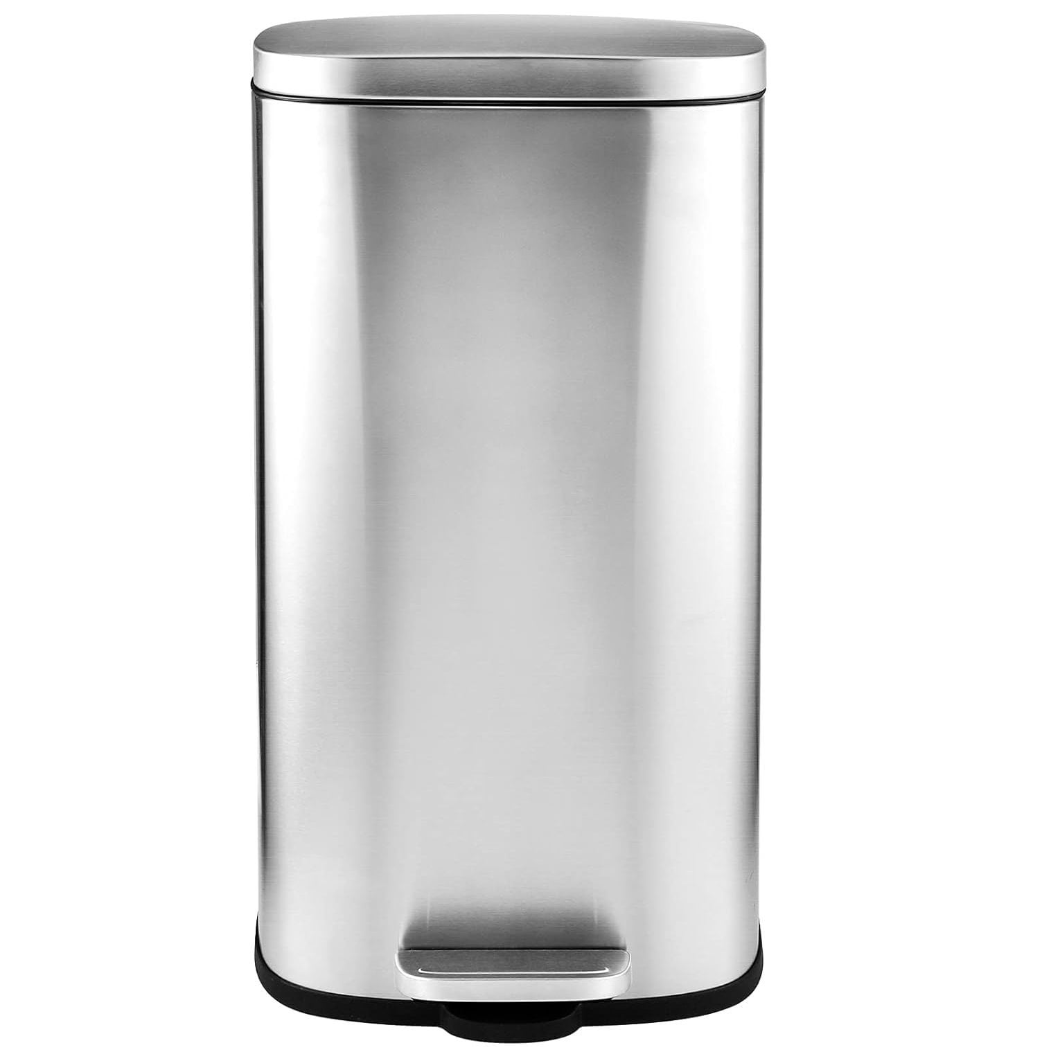 KYTVOLON 8 Gallon Trash Can, 30L Stainless Steel Kitchen Garbage Can