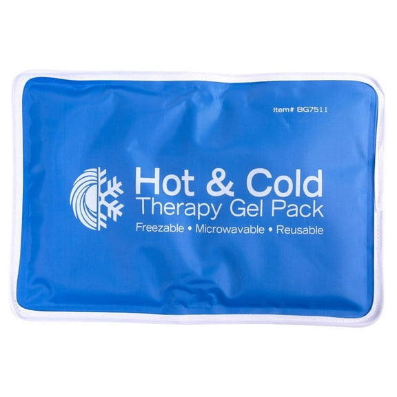 KYTVOLON Gel Ice Packs Reusable and Cold Packs for Injuries Reusable, Shoulder Ice Pack, Knee Ice Pack, Hot and Cold Pack, Ice Pack for Back, 7.5 x 11 Inches, Medium Ice Pack