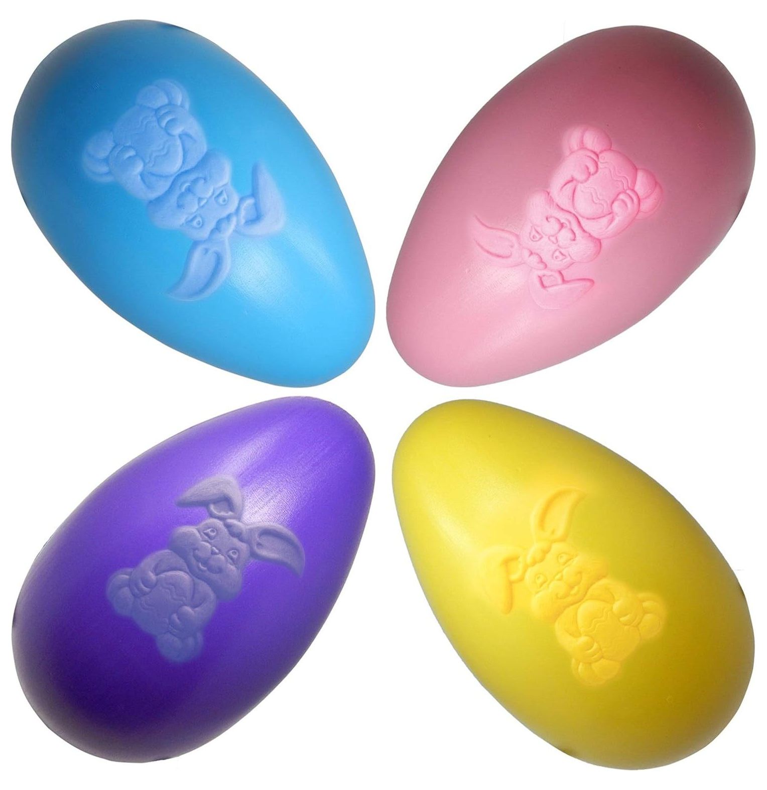 KYTVOLON Giant Plastic Easter Eggs Outdoor Decorations Jumbo Egg Yard