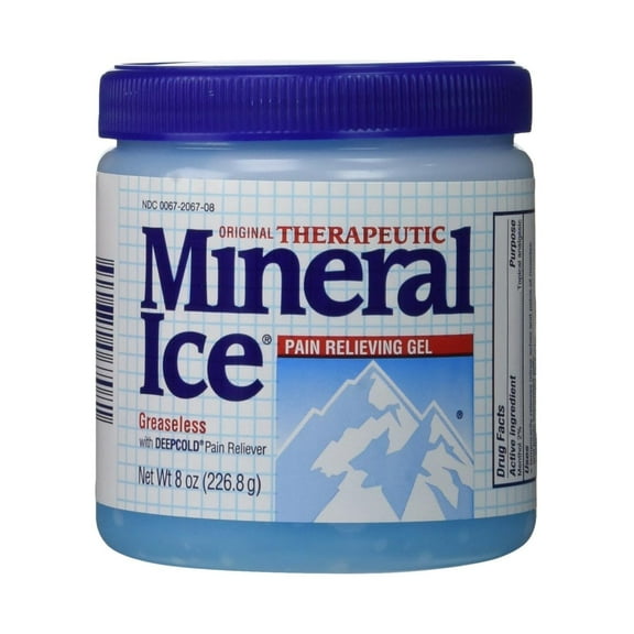 KYTVOLON Mineral Ice Pain Relieving Gel, Original Therapeutic, 2 Count, 8 Ounces.