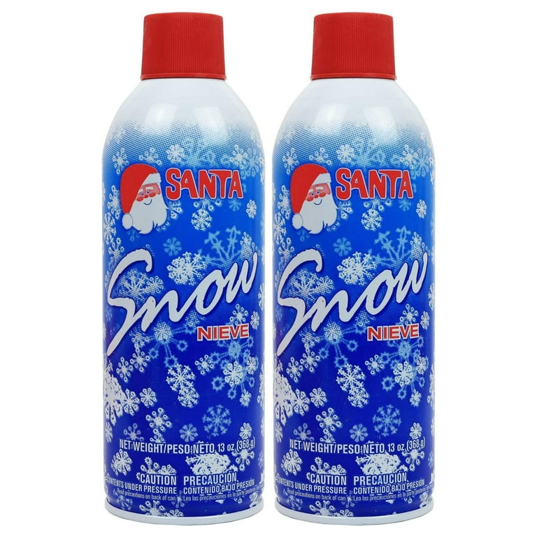 KYTVOLON Snow Spray for Christmas Decoration Artificial Snow Pack of Two  13oz Fake Snow.