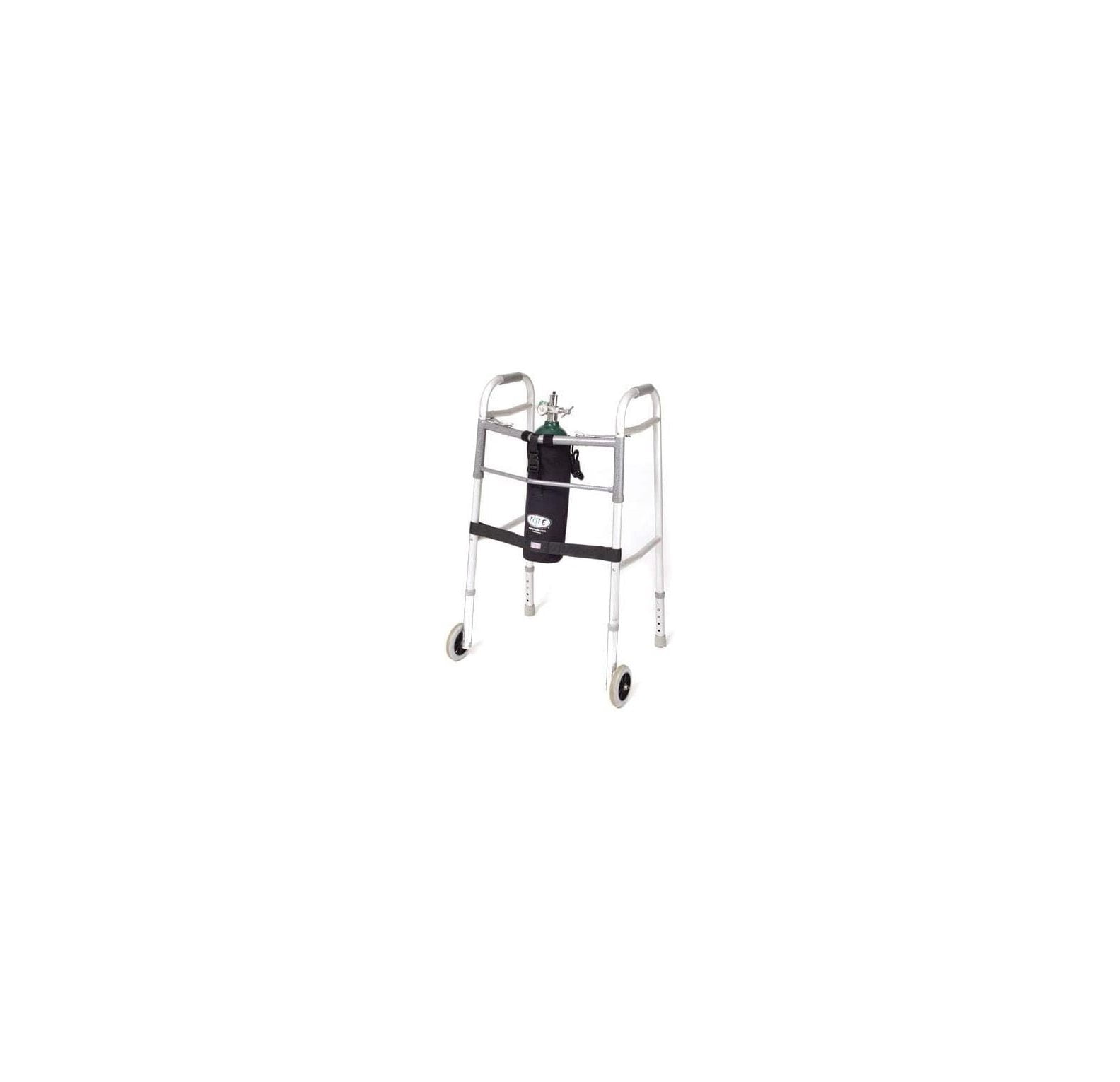 KYTVOLON Tote Oxygen Tank Carrier Fits Cylinder for Wheeled Walker, 1