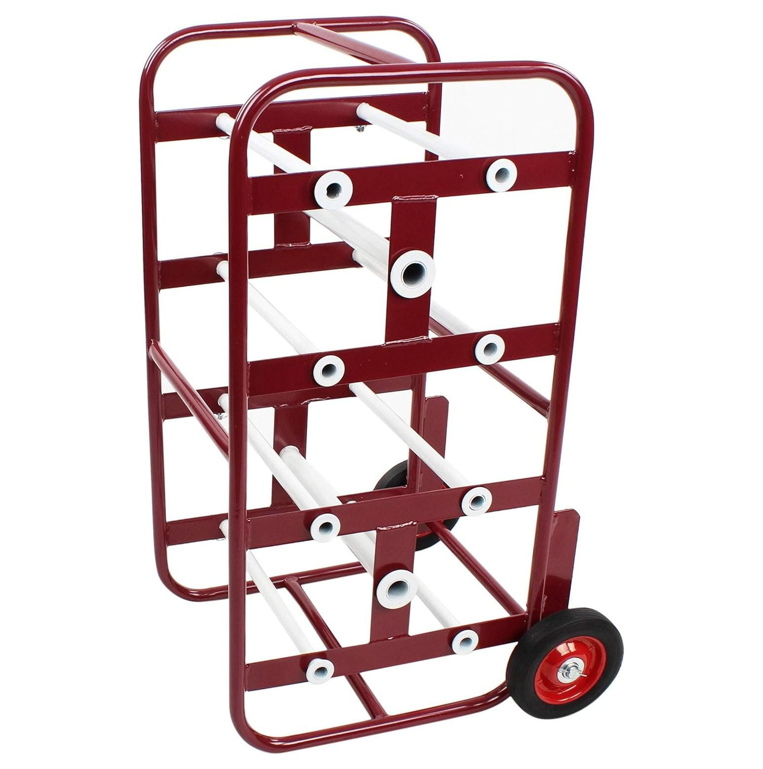 KYTVOLON Wire Spool Rack Cable Caddy, Red Wiring Spool Dispenser Bulk