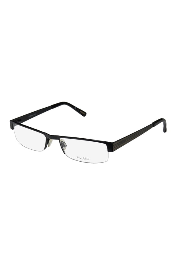0912 STYLISH DURABLE HALF-RIMLESS SLEEK EYEGLASS FRAME/GLASSES/EYEWEAR