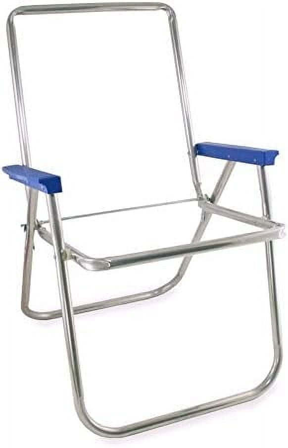 KYUTR Classic Lightweight Folding Lawn Chair Frame, Durable Rust Free ...