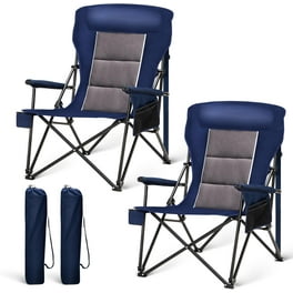 Cup Holder Tall Folding Chairs Walmart Easygoproducts Heavy-Duty
