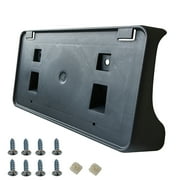 KYYET Front Bumper License Plate Frame Bracket Holder Compatible with 2004-2008 Dodge Ram 1500 2500 3500 Replace #55077158AE