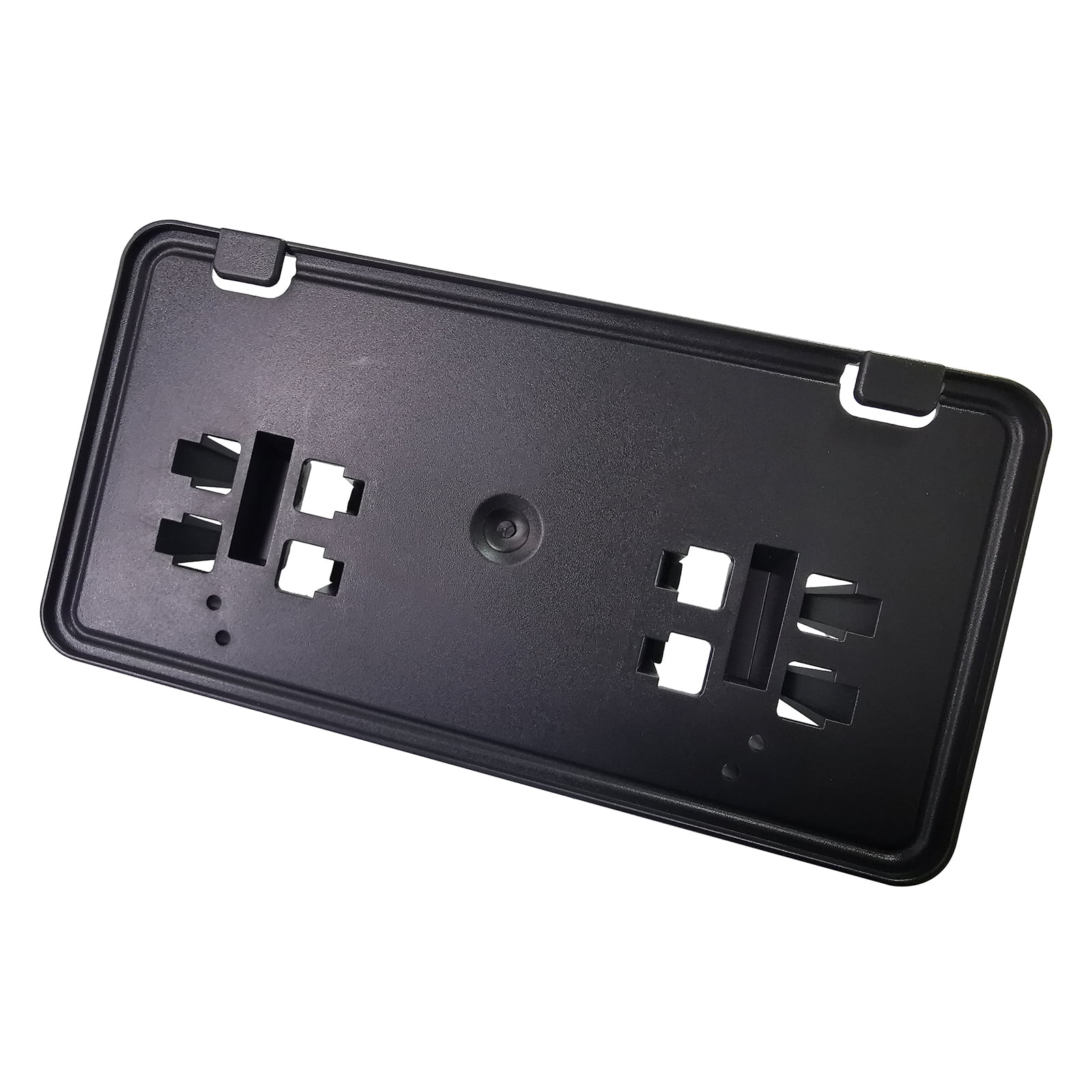 Rear License Plate Bracket For Jeep Wrangler TJ 1997-2006 - Black ABS Replacement Bracket, Fits Part #5517499