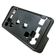 KYYET Front Bumper License Plate Frame Bracket Holder Compatible with 2021 2022 2023 Ford F150 2.7L, 3.0L, 3.5L V6 Replace #ML3Z-17A385-BB