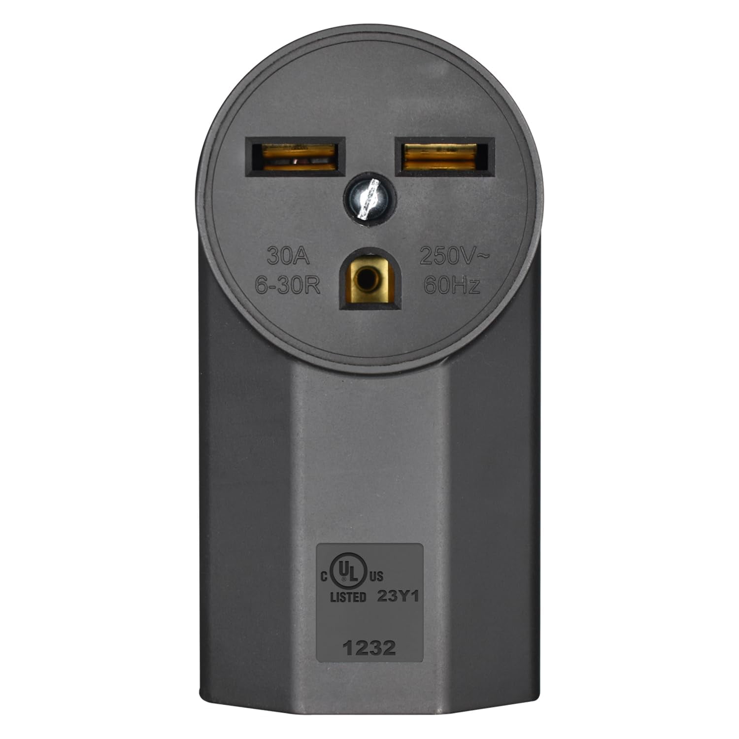 KYascend NEMA 6-30R Receptacle 2-Pole 3-Wire Surface Mount Range Power ...