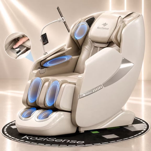 KoziSense KZ-A18 3D Massage Chair Full Body Zero Gravity SL-Track with Heat and Body Scan