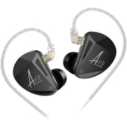 KZ AS10 Pro 5 BA Drivers in Ear Monitors Headphones Silver Plated Cable Wired IEM Earphones 3.5mm Detachable 0.75mm 2 Pin for Musicians Audiophiles
