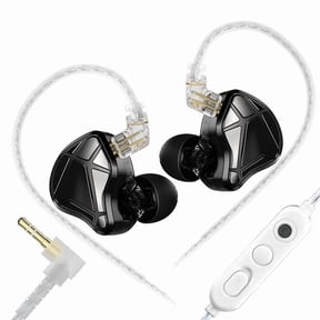 KZ Axas Gaming Earbuds Wired, Noise Isolation IEM for Gaming with Low Latency, Comfort-Fit Earphones for PS4 PC Xbox PS5, Laptop, Consoles and Mobile