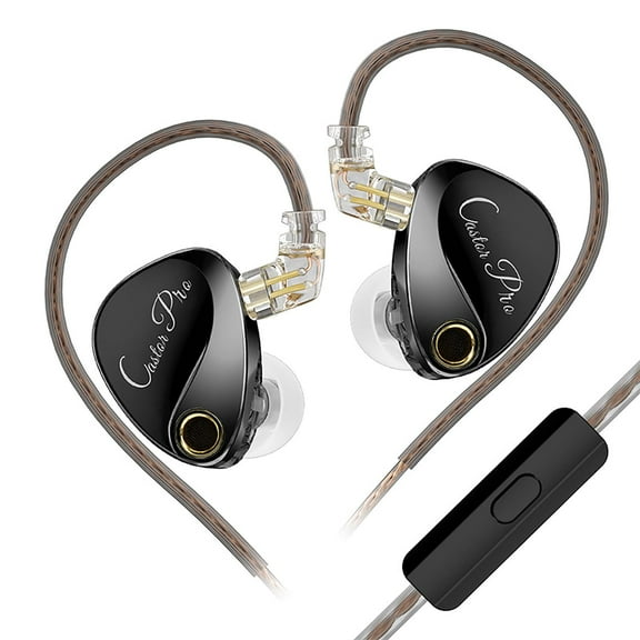 KZ Castor PRO Dual Dynamic Driver (2DD) HiFi In-Ear Monitors - Tunable Sound Signature with Enhanced Bass | Professional-Grade Audiophile Earphones