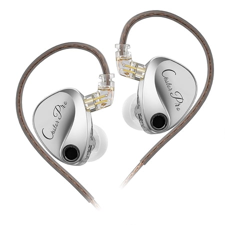 KZ Castor PRO Dual Dynamic Driver (2DD) HiFi In-Ear Monitors - Tunable Sound Signature with Enhanced Bass | Professional-Grade Audiophile Earphones