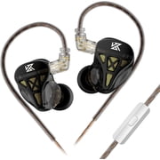 KZ DQS Wired Earbuds Dynamic Driver in Ear Monitor Headphone Semi-Open HiFi Bass Earphone 2pin 3.5mm Gaming Earbuds with Mic