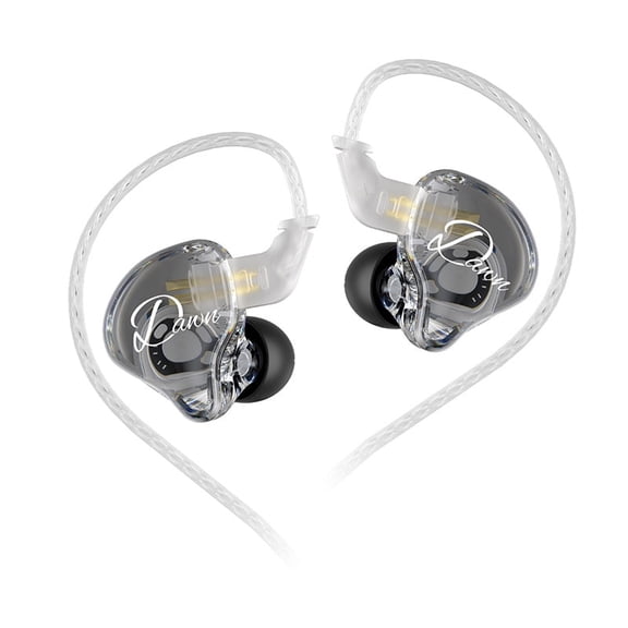 KZ Dawn 10mm Super‑Linear Dynamic Driver in Ear Monitors Headphones,Wired Earbuds IEM Earphones for Singer Musician Audio Engineer