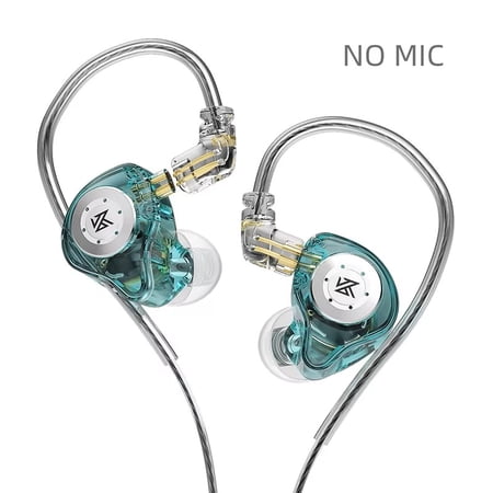 KZ EDX Pro Hi-Fi Bass In-Ear Monitors, Wired 3.5mm Dynamic Noise Isolating Sport Earbuds