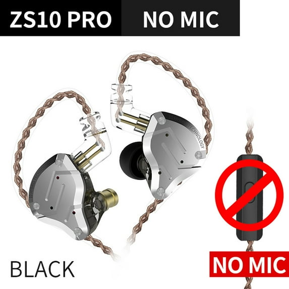 KZ Headset, 3.5mm Wired 3.5mm Wired in-Ear HiFi Music Headset Headset ZS10 3.5mm 1DD+4BA HiFi Music Wired in-Ear 1DD+4BA in-Ear 1DD+4BA HiFi Music Headset 2pin Headset 2pin Cable
