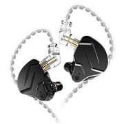 KZ ZSN PRO X Wired Earbuds, in-Ear Monitor Headphones with Dual Driver-Clear Sound and Ergonomic Custom-Fit Earpieces (S/M/L),Gaming Earbuds,3.5mm Jack for Phon