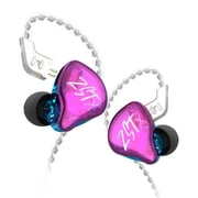 KZ ZST X In-Ear Earphones HiFi Stereo IEM Wire Earbuds/Headphones with Detachable Cable with Mic, Bluetooth Headset