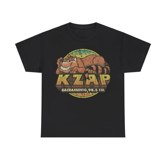 KZAP Sacramento 98.5 FM California Radio Station T-shirt - Walmart.com