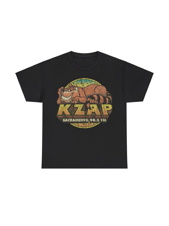 KZAP Sacramento 98.5 FM California Radio Station T-shirt