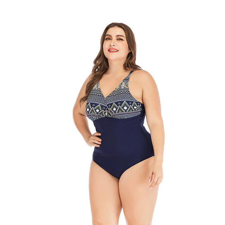 Walmart plus size shop swimsuits in store