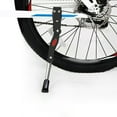 thumbnail image 1 of KZNANZN Aluminum Alloy MTB Road Bike Adjustable Side Kickstand Mountain Black Bicycle Stand for 13" to 15", 1 of 5