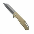 thumbnail image 1 of Ka-Bar 7508 Jarosz Wharncliffe Flipper 3.375" AUS-8A Stainless Steel Straight Point, 1 of 2