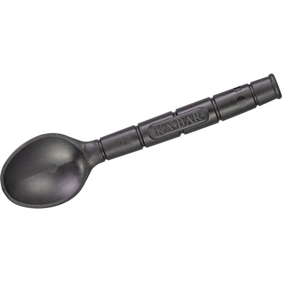 Ka Bar Krunch Spoon Straw, Black, One Size, Model Number: 9924