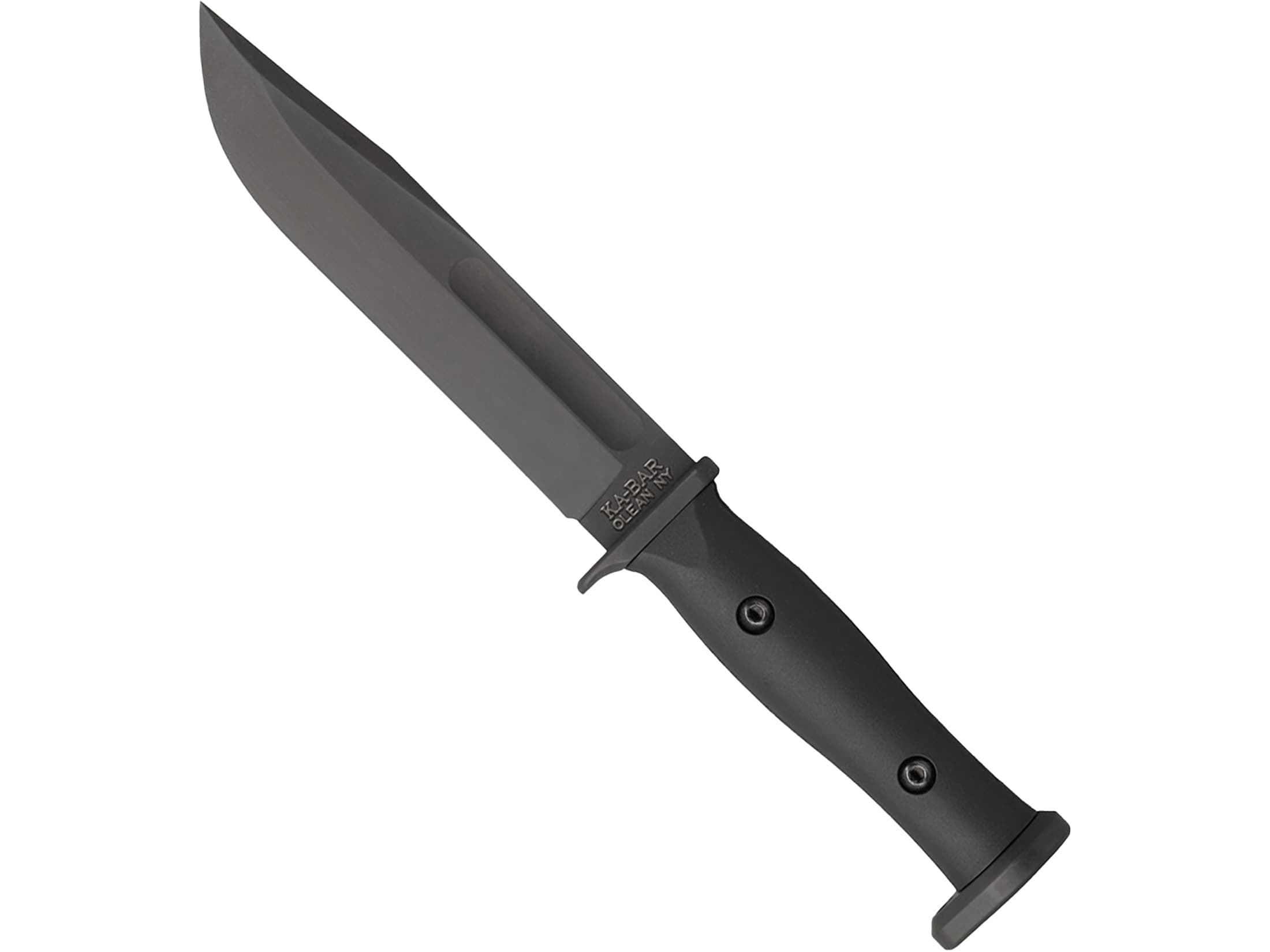 Ka-Bar Slabby Fixed Blade Knife 1095 Steel Black