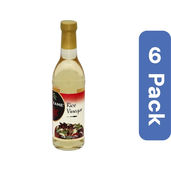 Ka Me Plain Rice Vinegar 12.7 fl oz (Pack Of 6)