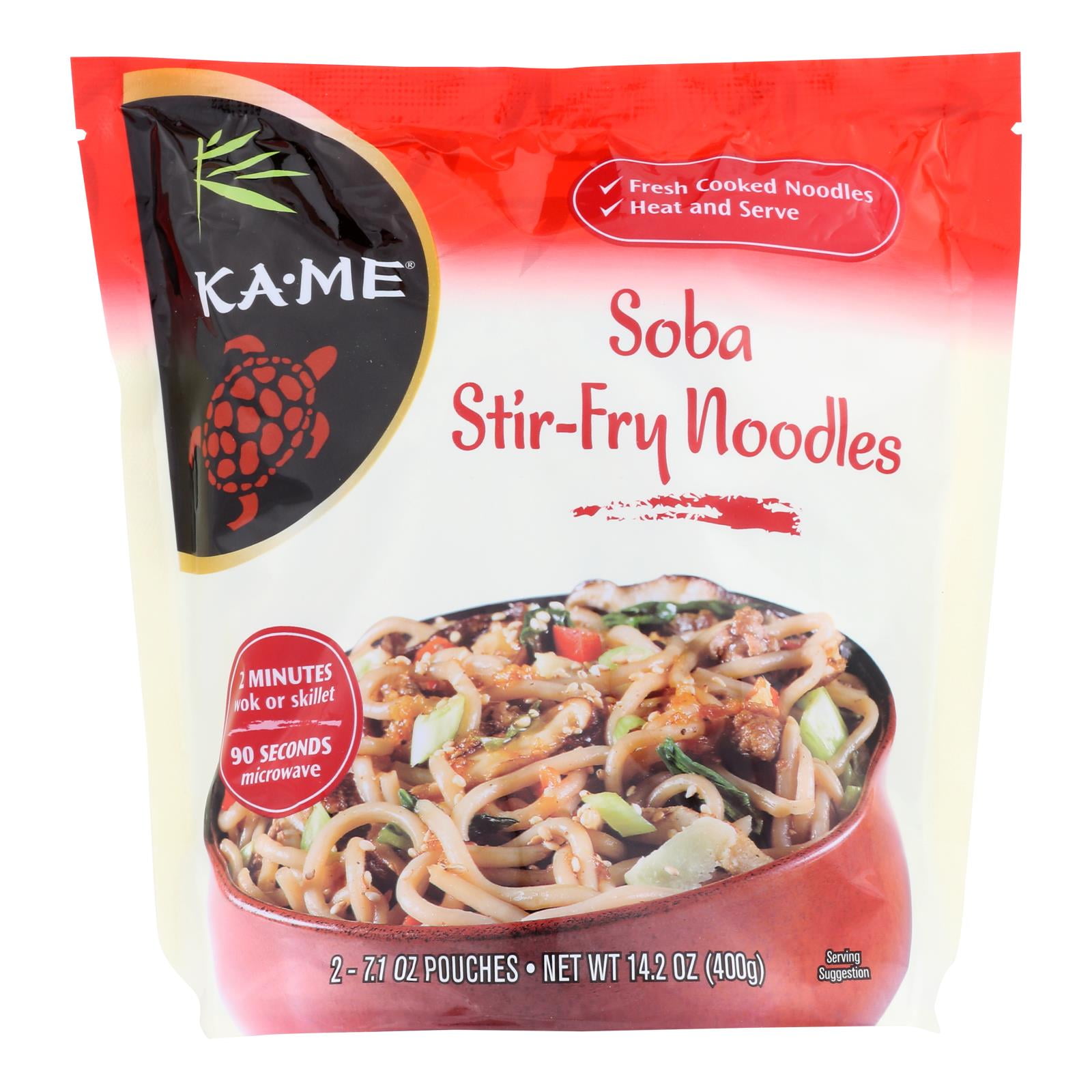 Ka'Me Asian Stir-Fry Soba Noodles, Wholesome Japanese Cooking