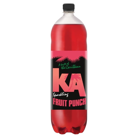 Ka Sparkling Fruit Punch 2 Litre Bottle, Imported from Britain