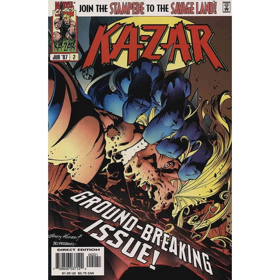 Ka-Zar (3rd Series) #2A VF ; Marvel Comic Book