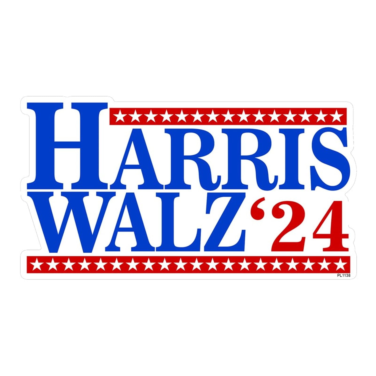 Kamala Harris 2024 Presidential Campaign Bumper Stickers, Harris Walz