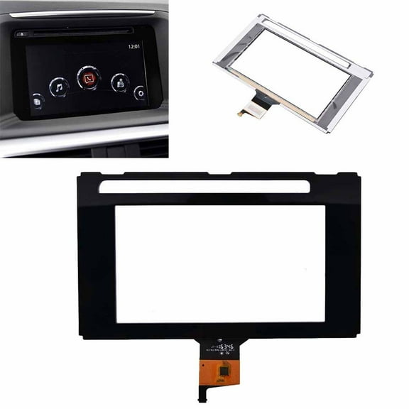 Ka5F-611J0A Touch Screen For Mazda Cx-5 2015 2016 Ka0H-669G0 5V Glass Nav Radio Display For Mazda Cx-5 2015 2016