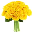 thumbnail image 1 of KaBloom : 18 Yellow Roses, 3 Greens, Next-Day Delivery, Gift for Every Occasion., 1 of 5