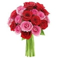 thumbnail image 1 of KaBloom :Bouquet of 9 Red Roses, 9 Pink Roses Next-Day Delivery, Gift for Every Occasion., 1 of 5