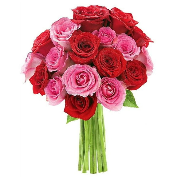 KaBloom :Bouquet of 9 Red Roses, 9 Pink Roses Next-Day Delivery, Gift for Every Occasion.