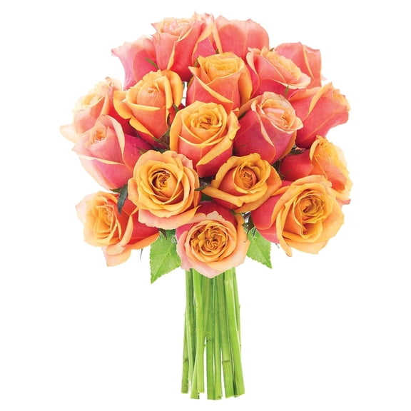 KaBloom: Fall Collection-Bouquet of 18 Orange Roses,Next-Day Delivery, Gift of Fresh Flowers for Every Occasion.
